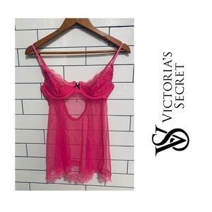 ⚠️ Closet Clean Out Victoria's Secret Pink Lace Chemise